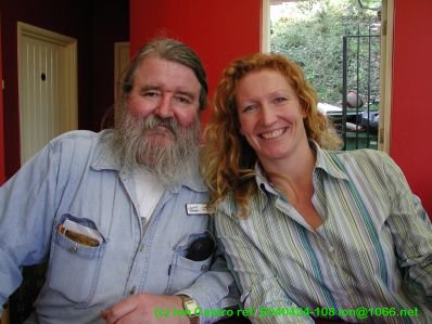 The re-opening of Alexandra Park in 2004 - Charlie Dimmock